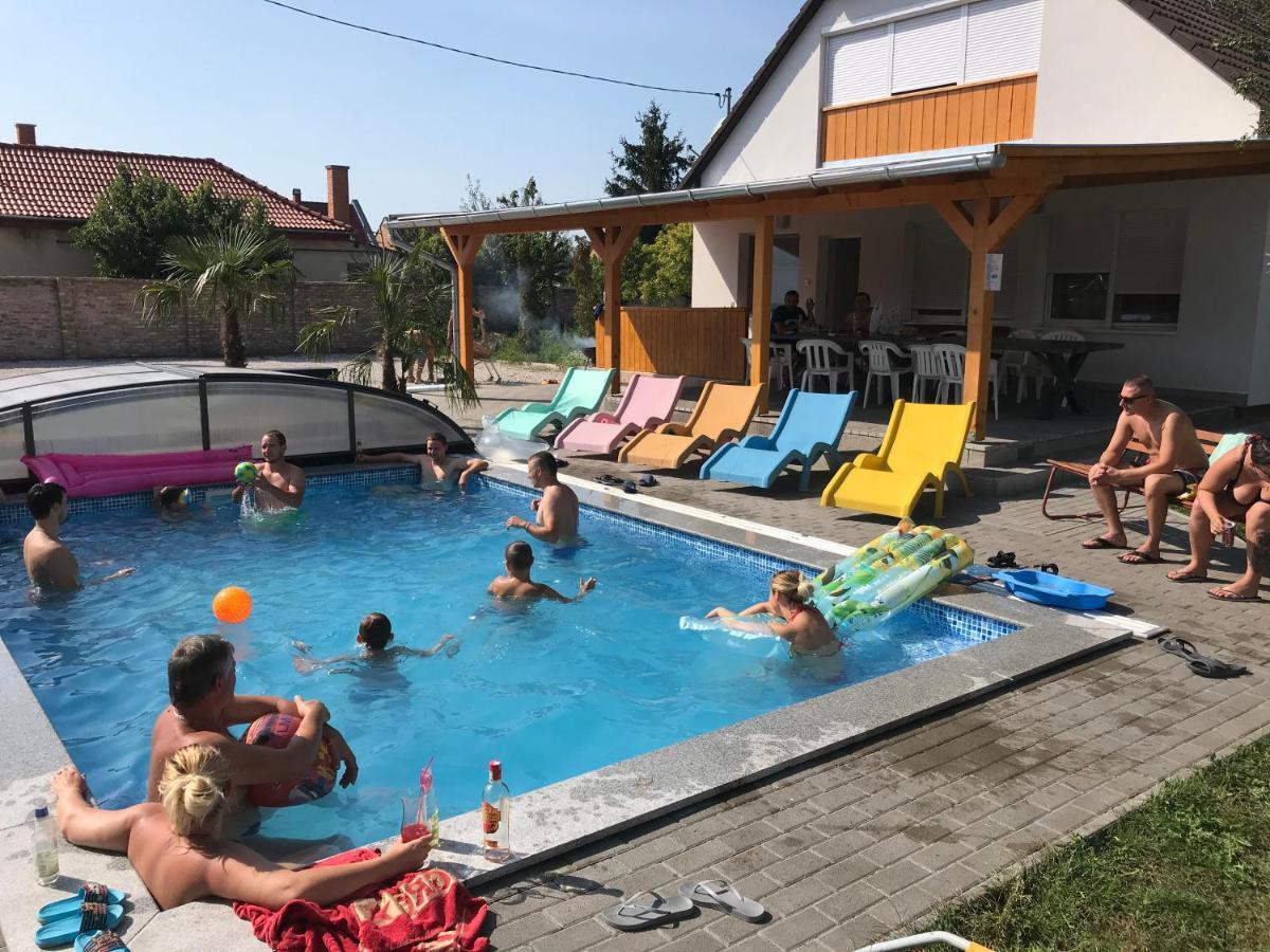 Nice Big House Balatonfenyves Esterno foto